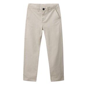 ZARA Kids Basic Slim Pants - Size 10/12 - Sand/Beige Color